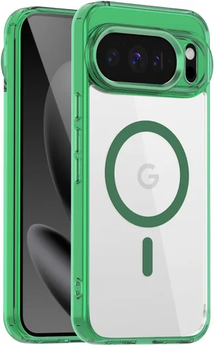 Vista 15 de Funda magnética transparente para Google Pixel 10A de 6.3 pulgadas, antiamarilleo, compatible con MagSafe a prueba de golpes, delgada, para Pixel
