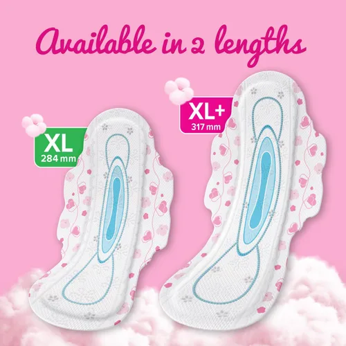 Vista 7 de Whisper Almohadillas sanitarias ultrasuaves - 30 piezas (XL Plus)