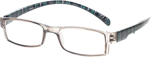 Vista 16 de Calabria 762 Gafas de lectura colgantes alrededor del cuello, lentes azules o transparentes, para hombres y mujeres, duraderos y modernos, patillas