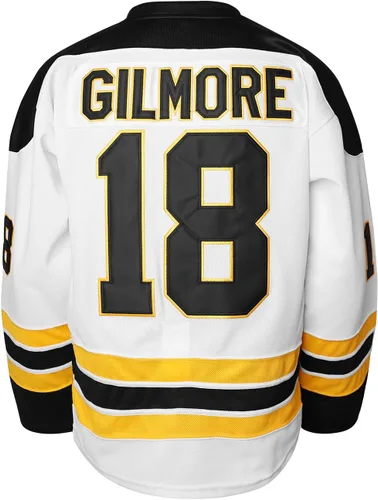 Vista 3 de Happy Gilmore 18 Boston Adam Sandler 1996 película de hockey sobre hielo Jersey para hombre S-XXXL cosido