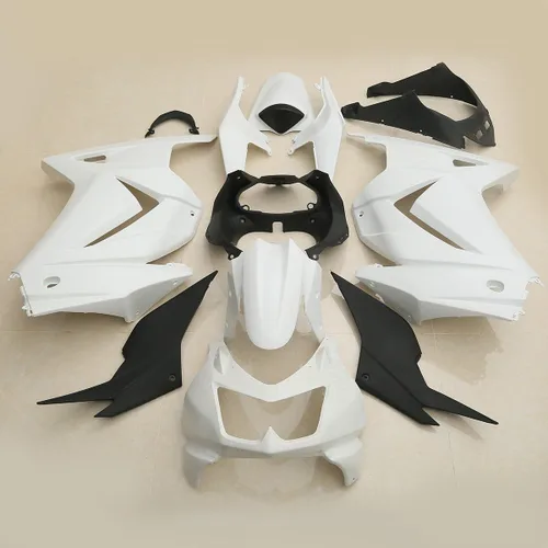 Vista 14 de TCT-MOTORPARTS Cuerpo de carenado de plástico sin pintar para Kawasaki Ninja ZX6R ZX 636 6R 05-06