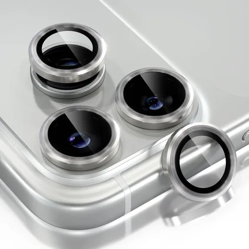 Vista 146 de Choiche Compatible para iPhone 16 Pro/iPhone 16 Pro Max Protector de Lente de Cámara, Vidrio Templado 9H Protector de Pantalla de Cubierta de Cámara
