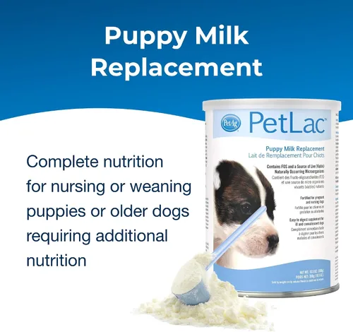 Vista 2 de petlac Leche en Polvo para cachorros, 10.5-onzas