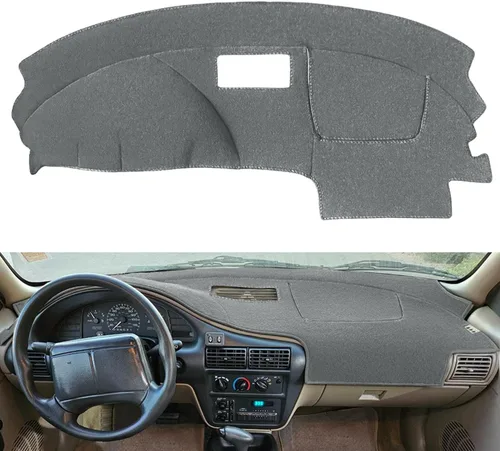 Vista 5 de Yiz Cubierta de tablero de salpicadero, alfombrilla para Chevy Chevrolet Cavalier 1995-2005 (beige) Y46