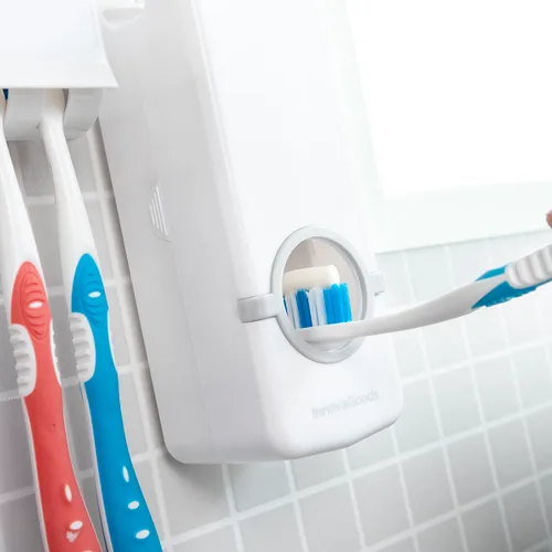 Vista 4 de Dispensador de Pasta Dental con Soporte para Cepillos Diseeth InnovaGoods