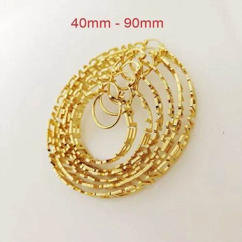 Vista 5 de Aretes de oro personalizados con nombre para mujeres y niñas, joyería de moda, aretes personalizados, regalo para amigos