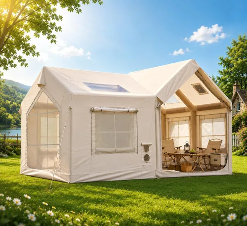 Vista 16 de Inflatable Tents for Camping, Blow Up Tent with Stove Jack, Ytaoeo Hot Tent