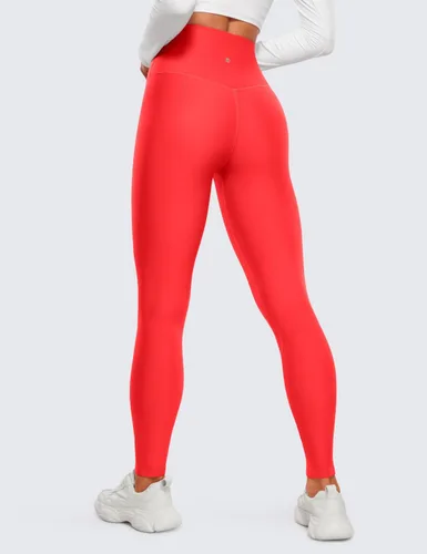 Vista 2 de CRZ YOGA Leggings térmicos con forro polar para mujer de 28 pulgadas, pantalones de senderismo cálidos para invierno, pantalones de yoga de cintura