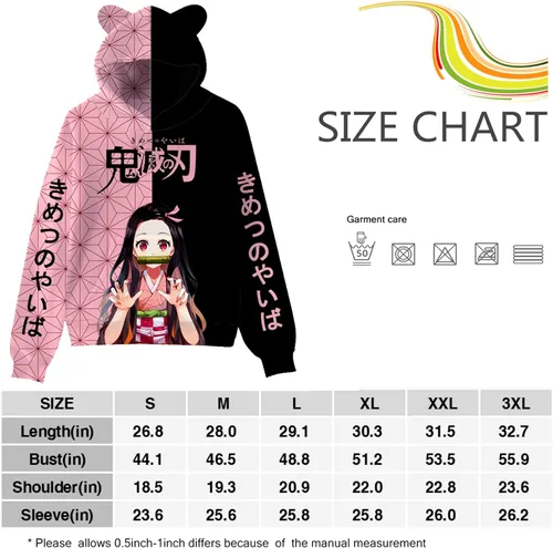 Vista 3 de Sudadera con capucha de anime con orejas de gato linda y novedosa sudadera con capucha impresa en 3D sudadera deportiva para adultos mujeres