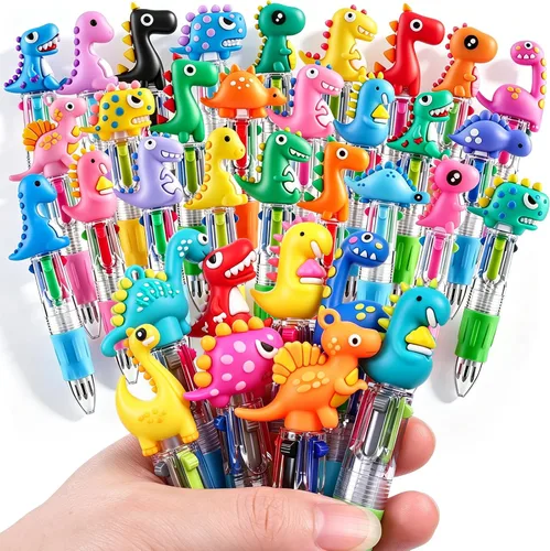 Vista 15 de 36 bolígrafos divertidos de ajolotl kawaii, mini bolígrafos de regalo
