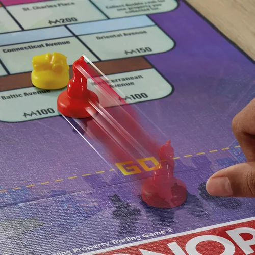Vista 9 de Monopoly Knockout Game para niños, adolescentes y adultos