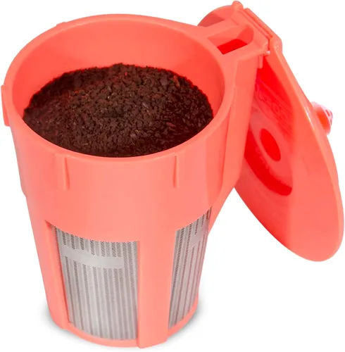 Vista 3 de Jarra ecológica para Keurig 2.0, Serie K300, K400, K500, Anaranjado