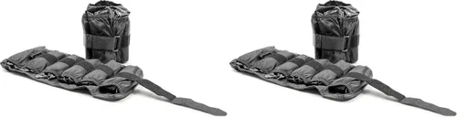 Vista 10 de CAP Barbell Pesas ajustables para tobillo Par de 10-20 libras Negro