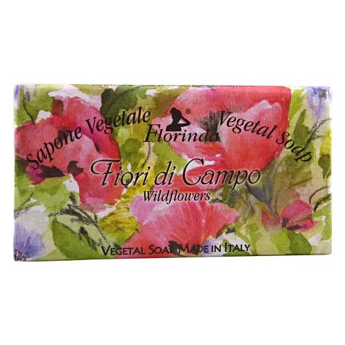 Vista 2 de Florinda Floral Notes - Barra de jabón vegetal de flores silvestres 3.53 oz 3.5 oz