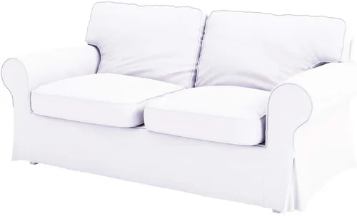 Vista 13 de Ektorp - Funda de sofá biplaza de algodón compatible con IKEA de 2 asientos Reemplazo resistente de la cubierta de dos asientos de algodón Ektorp