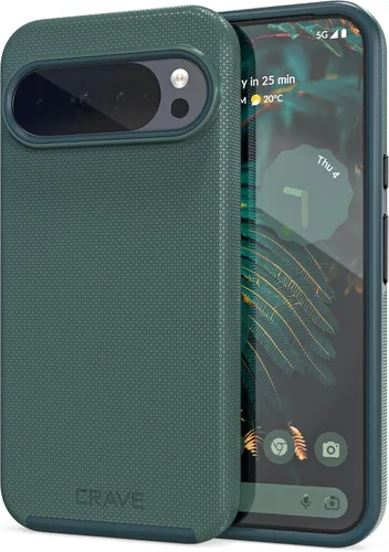Vista 37 de Crave Dual Guard para Google Pixel 6 Pro, funda de doble capa de protección contra golpes para Google Pixel 6 Pro - Aguamarina