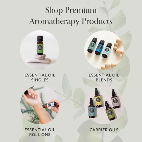 Vista 4 de Edens Garden Mezcla de aceite esencial de mandarina y jazmín roll-on - 100% puro grado premium, natural, terapéutico, aromaterapia, seguro