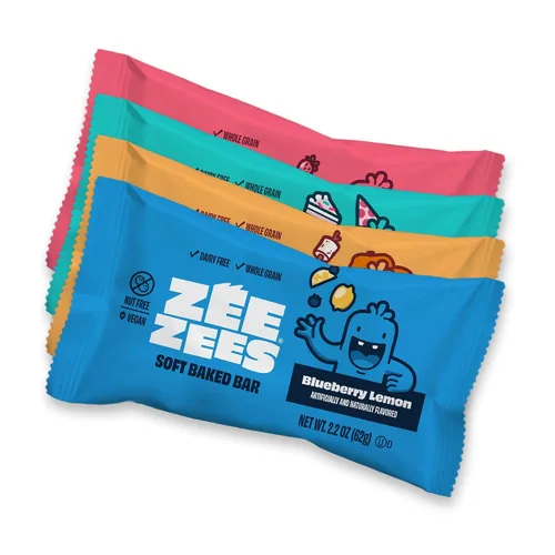 Vista 13 de Barras Zee Zees horneado suave, de grano entero, 2.2 onzas, 24