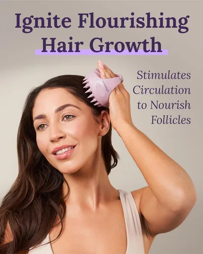 Vista 2 de Keranique Estimulador manual del crecimiento del cabello del masajeador de la terapia del cuero cabelludo para el cabello seco o mojado