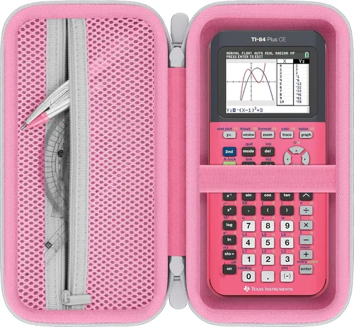 Vista 17 de Estuche rígido para calculadora CE Texas Instruments TI-84 Evo/TI-84