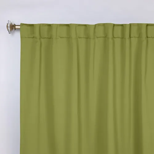 Vista 38 de BLUENILEMILLS Paneles de cortinas opacas para oscurecer la habitación con bolsillo para barra/pestañas traseras, cortinas perfectas para ventanas