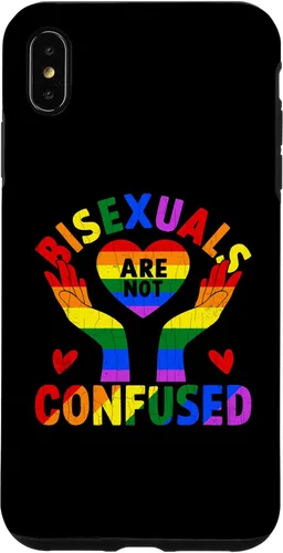 Vista 11 de iPhone 16 LGBTQ Gay Lesbian Funny Bisexuals Not Confused Pride Graphic Case