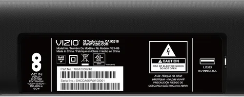Vista 10 de VIZIO Barra de sonido de cine en casa V-Series 2.1 con Dolby Audio, DTS Virtual:X, Bluetooth, subwoofer inalámbrico, compatible con asistente