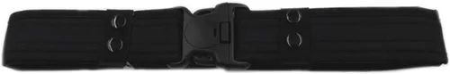 Vista 4 de Cinturón táctico militar ajustable de la lona de los hombres con la hebilla plástica, Negro y camuflaje.