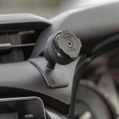 Vista 3 de Soporte de teléfono adhesivo Quad Lock para salpicadero/consola de coche para iPhone, Galaxy, Pixel y adaptador universal