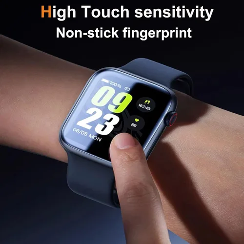 Vista 4 de ZPIAR para Apple Watch SE 3/2 Series 6/5/4 de 40 mm Protector de pantalla de vidrio templado, sin burbujas, fácil instalación, resistente a