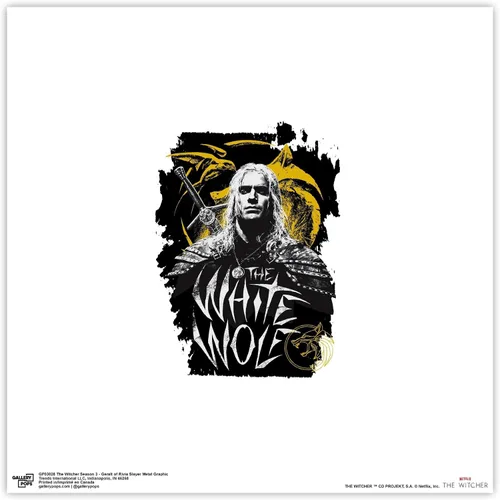 Vista 9 de Trends International Gallery Pops The Witcher Temporada 3 – Geralt of Rivia Slayer - Arte de pared gráfico de metal, versión enmarcada en negro, 12