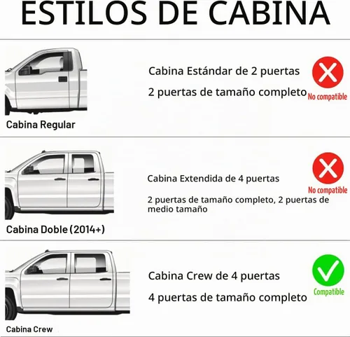 Vista 2 de Lightronic - Viseras de ventilación extra duraderas, con clip, para canal interno, para auto, se ajustan a Chevrolet Colorado 2023-2025 y GMC
