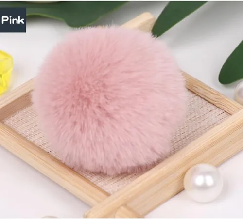 Vista 2 de Colas de conejo, accesorios de pompón de cola de conejo para cosplay, disfraz de conejo, decoración de Pascua