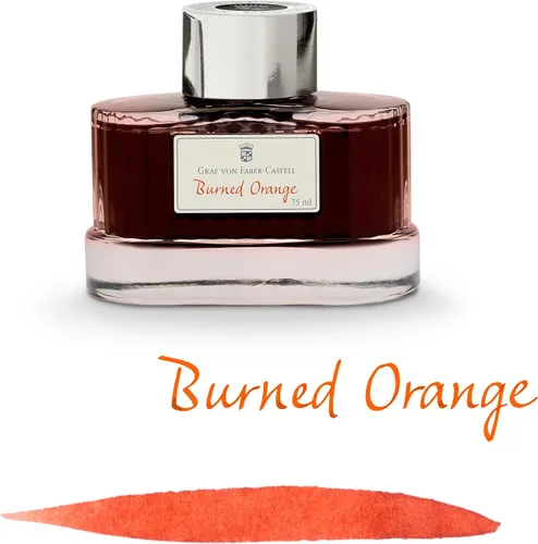 Vista 2 de Graf von Faber-Castell Botella Tinta Naranja Quemada 2.5 fl oz