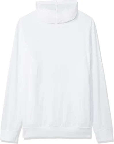 Vista 2 de Lacoste - Camiseta de manga larga de algodón con capucha para hombre