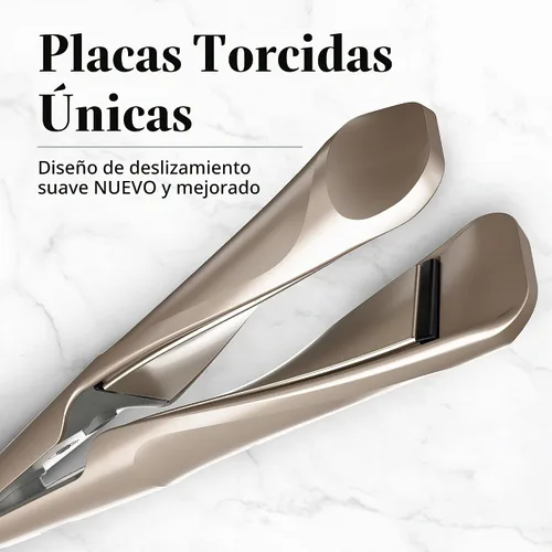 Vista 4 de Remington PRO 1 "Multi-styler con tecnología Twist & Rizle, protección de color de color, Champagne, S16A11 (S16A10) Multiestilizador de 1 pulgada
