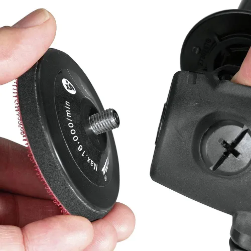 Vista 5 de Makita XVP01ZB Pulidora inalámbrica de iones de litio LXT® de 18 V, sin escobillas, sin escobillas, lijadora de 2 pulgadas, solo herramienta
