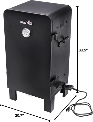 Vista 18 de Charbroil Ahumador eléctrico analógico, negro - 18202077