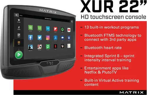 Vista 3 de Matrix Entrenador de ascenso Fitness A50 con consola XUR