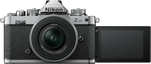 Vista 2 de Nikon Z fc - Cuerpo de cámara sin espejo con formato DX Nikkor Z DX 0.630-1.969in f3.5-6.3 VR - Negro (modelo internacional)