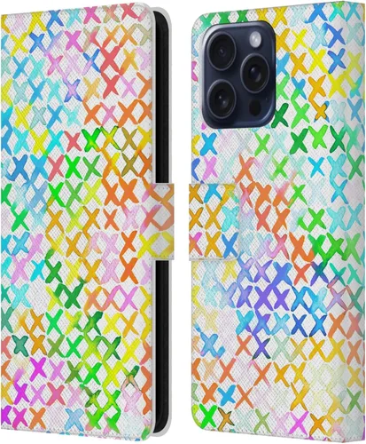 Vista 153 de Head Case Designs Officially Licensed Ninola Brushstrokes Multi Colorful Leather Wallet Case Compatible with Samsung Galaxy A07 4G