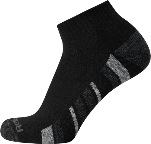 Vista 6 de Reebok Calcetines deportivos para hombre con comodidad acolchada (paquete de 12)