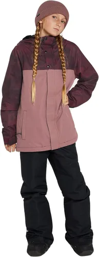 Vista 3 de Volcom Sass'n'fras - Chaqueta de esquí con aislamiento para niñas