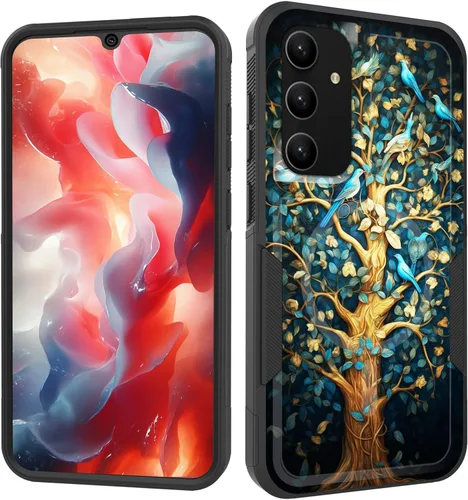 Vista 19 de Funda magnética para Galaxy A16 5G, [compatible con MagSafe] [protección contra caídas de grado militar] Funda resistente a prueba de golpes