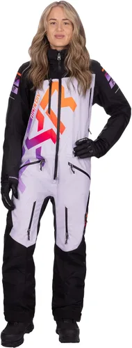 Vista 11 de FXR Monosuit CX Lite 2025 para mujer (negro/camuflaje militar/E.Pink - 10)