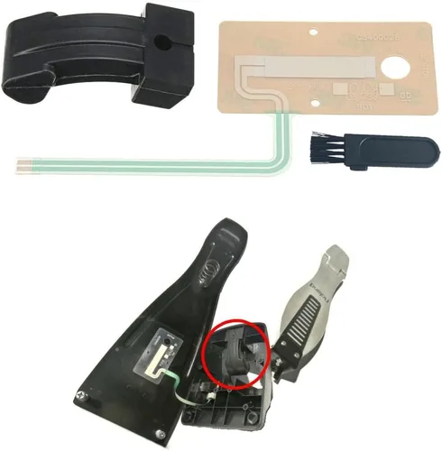 Vista 2 de Actuador del sensor del pedal de Hola Hat con una pieza de goma para Roland FD8 TD11 TD15 TD17
