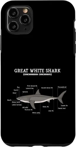 Vista 11 de Funda para biólogo anatómico de anatomía de tiburón para iPhone 14