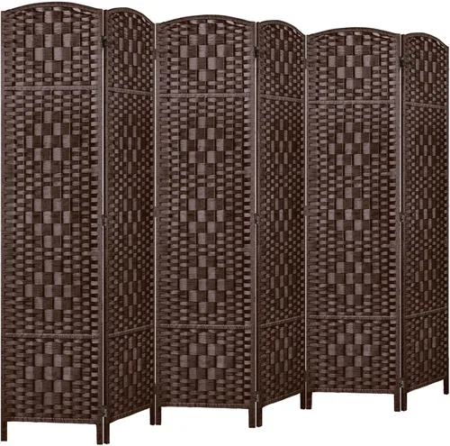 Vista 16 de Rose Home Fashion - Divisor de habitación, divisores de habitación de 6 pies de alto y pantallas de privacidad plegables, pantalla de privacidad