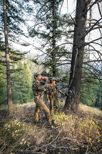 Vista 4 de First Lite Mens Obsidian Merino Wool Pant - Versatile Camo Hunting Pants