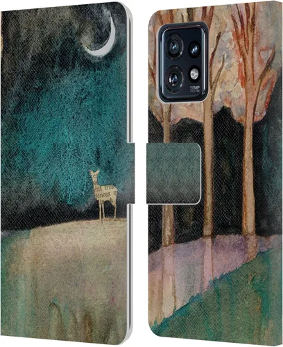 Vista 15 de Head Case Designs Officially Licensed Wyanne Half Light Nature 2 Leather Book Wallet Case Cover Compatible with Motorola Moto Edge 40 Pro